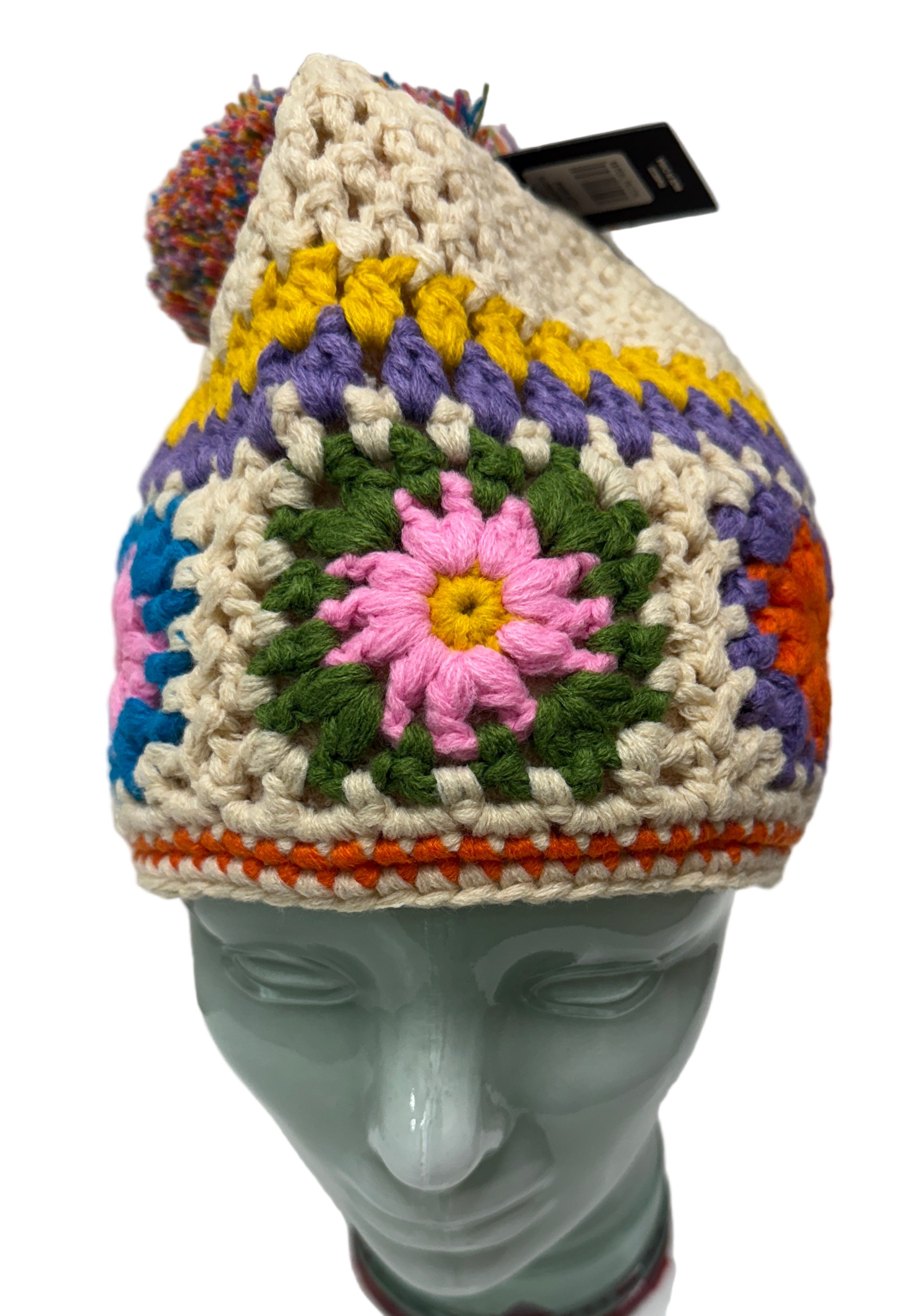C.C. Beanie Hand Made Crochet Beanie Robin Boutique