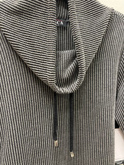 Rib Top in Black by ISCA