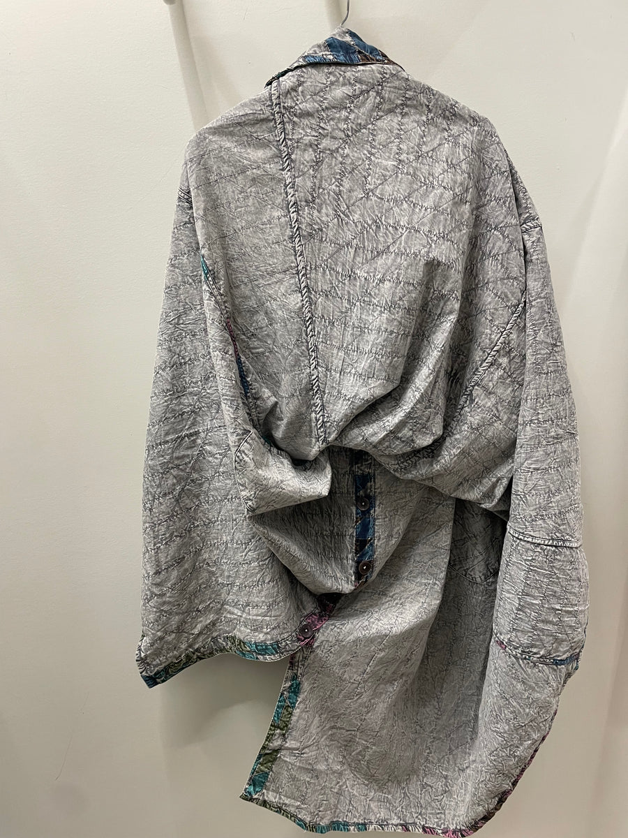Mosaic Reversible Duster Jacket by Paper Lace