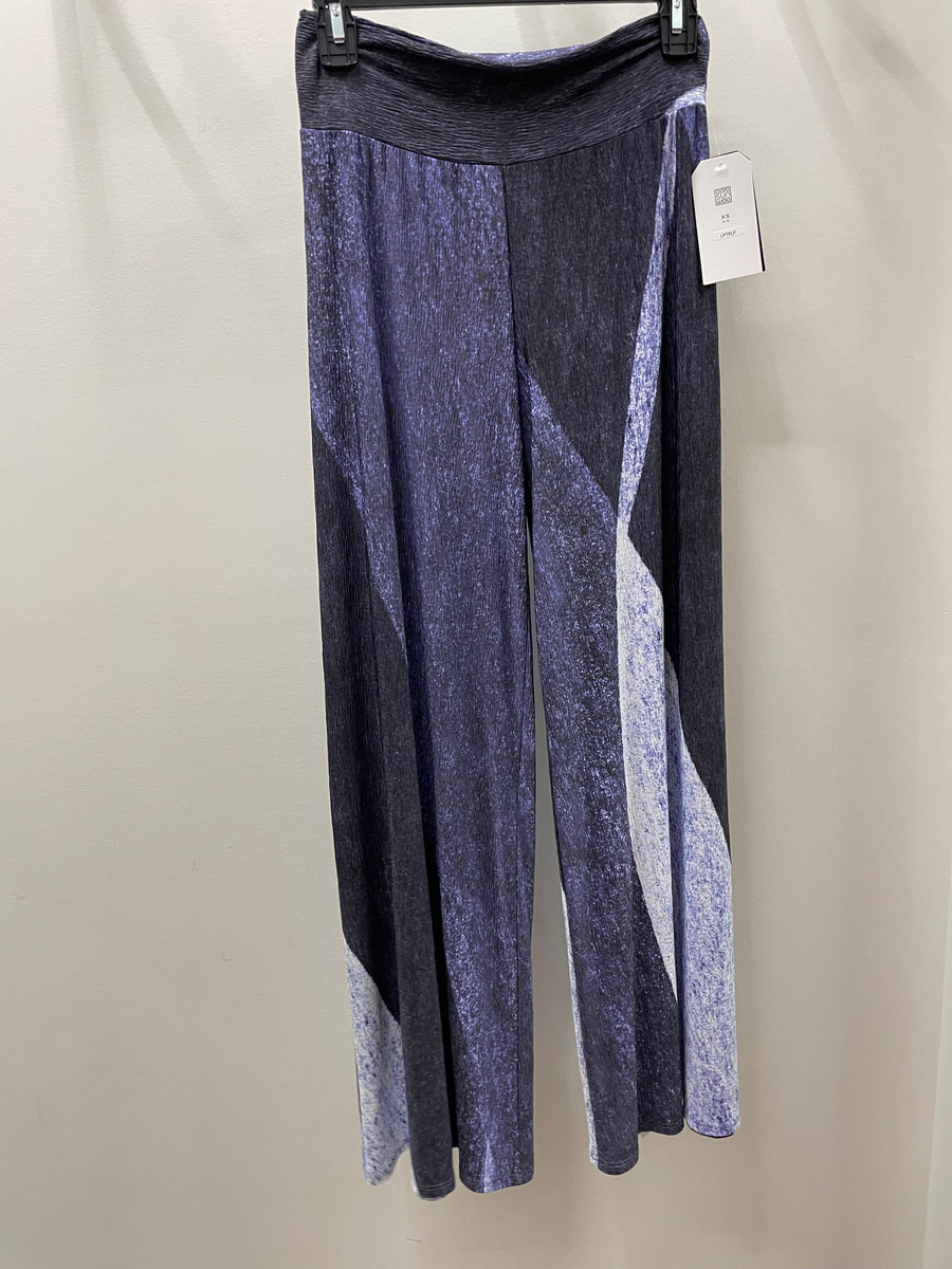 Silky Stripes Palazzo Pant by Clara Sun Woo