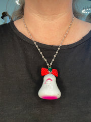 Christmas Bell Necklace by Gina