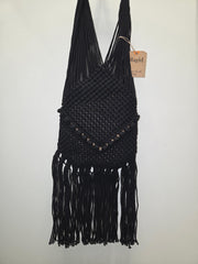 Macrame Shoulder Tote Handbag Robin Boutique