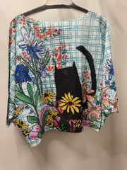 Misty Bloom Dolman Sweater