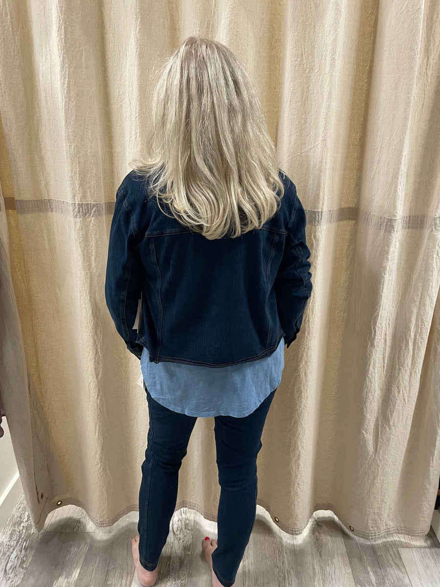 Denim Momentum Jacket by Escape Robin Boutique