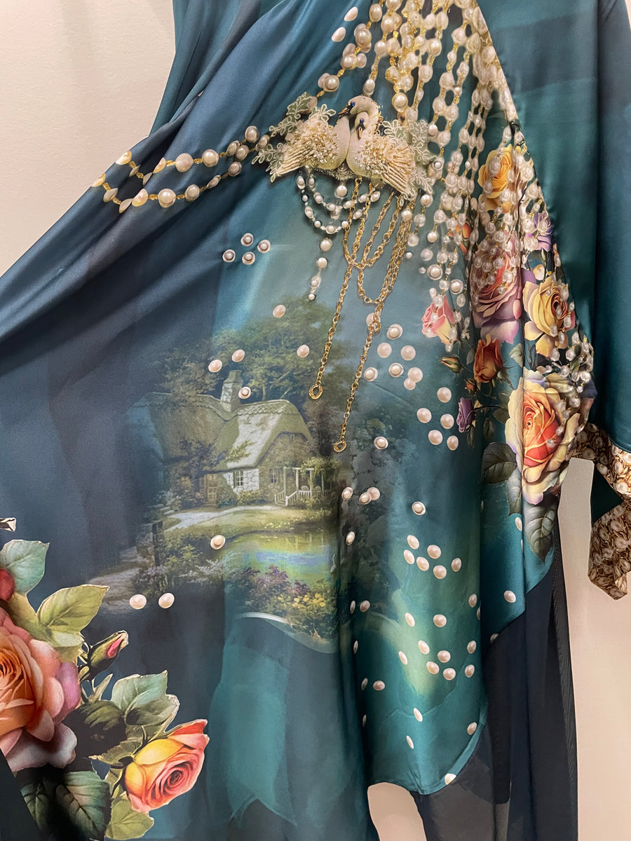 IPNG Design Kimono Cardigan in Love Language