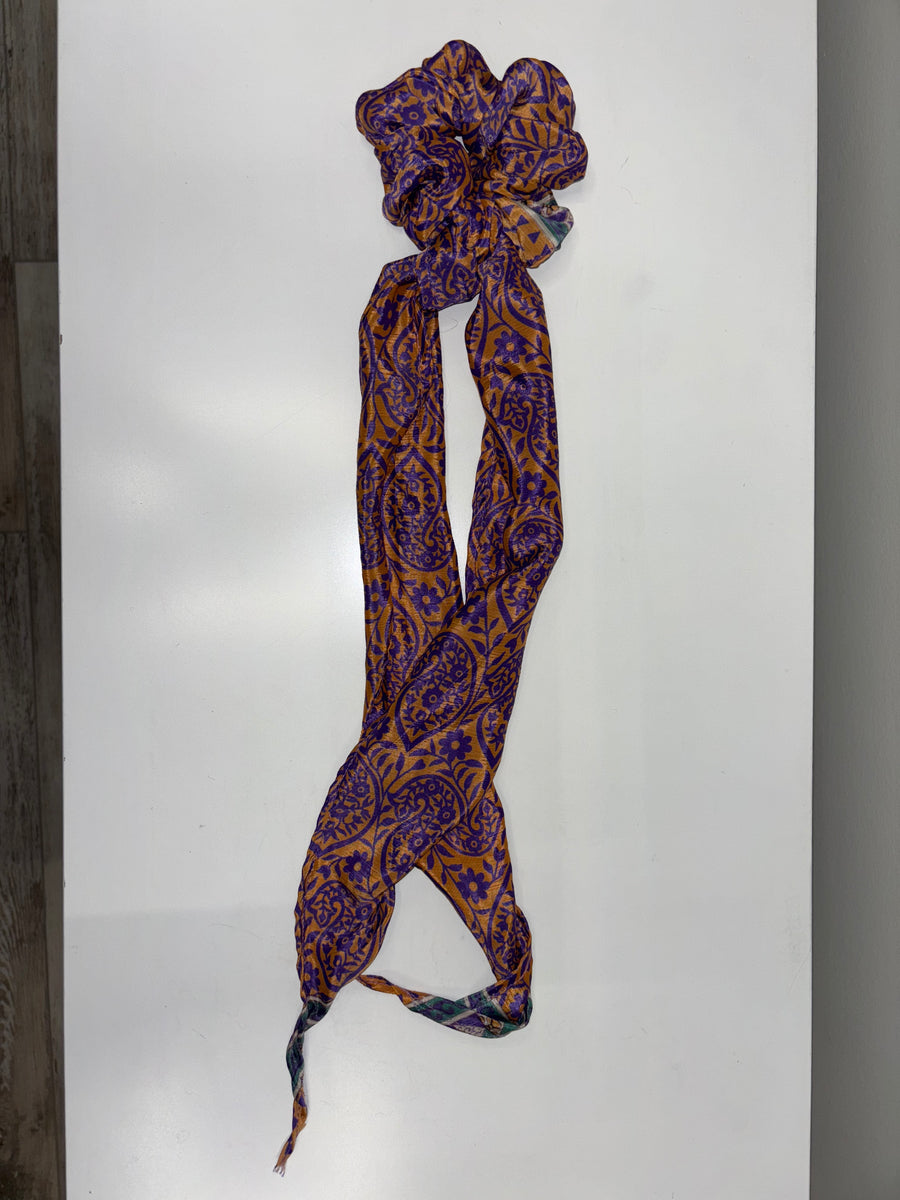 Sari SCRUNCHIE by Kantha Bae Robin Boutique