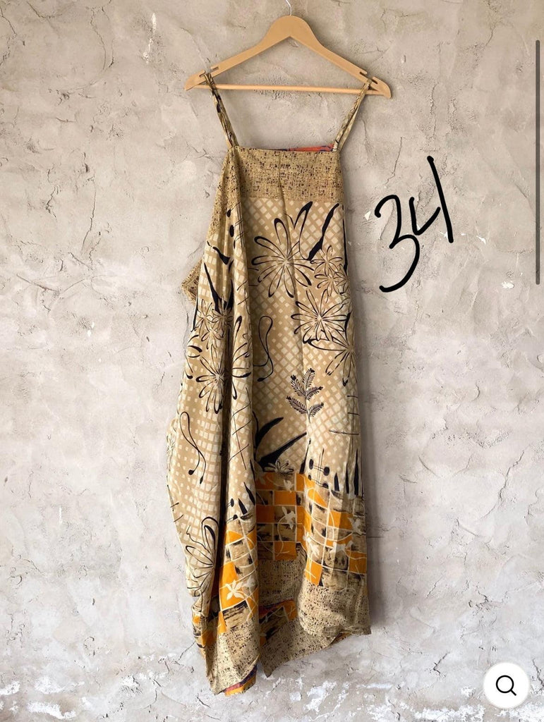 Silk Gonna Shine Maxi Dress by Kantha Bae One Size - Robin Boutique-Boutique 