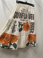 Sunflower Flour Sack Skirt