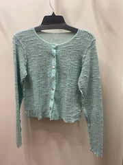 Texture Crop Cardigan by Cut Loose