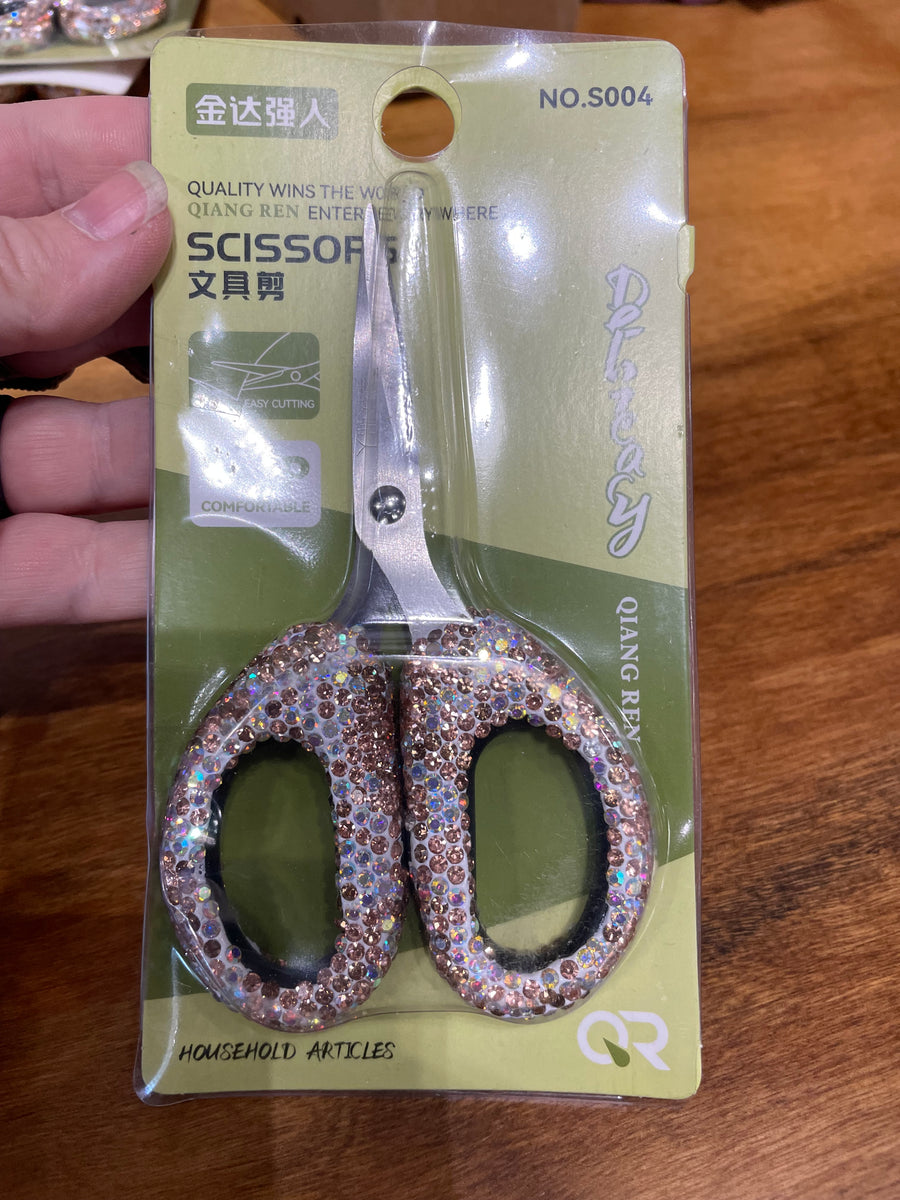 Rhinestone Scissors