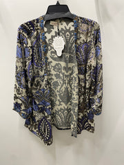 Burnout Velvet Short Kimono by All About Her