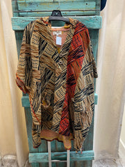 Peace + Love Poncho #202 by Kantha Bae