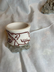 Carved Elephant Bangle