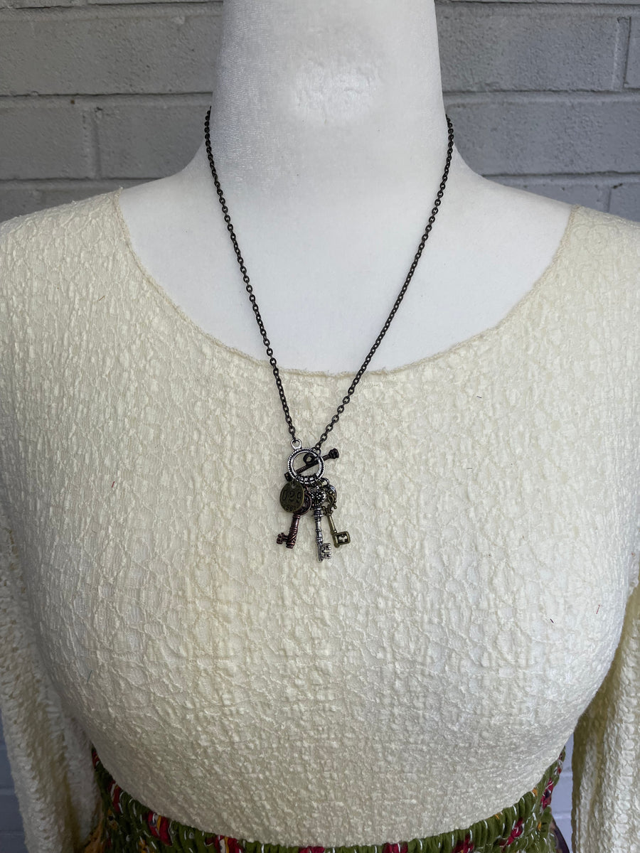 Key Cluster Necklace