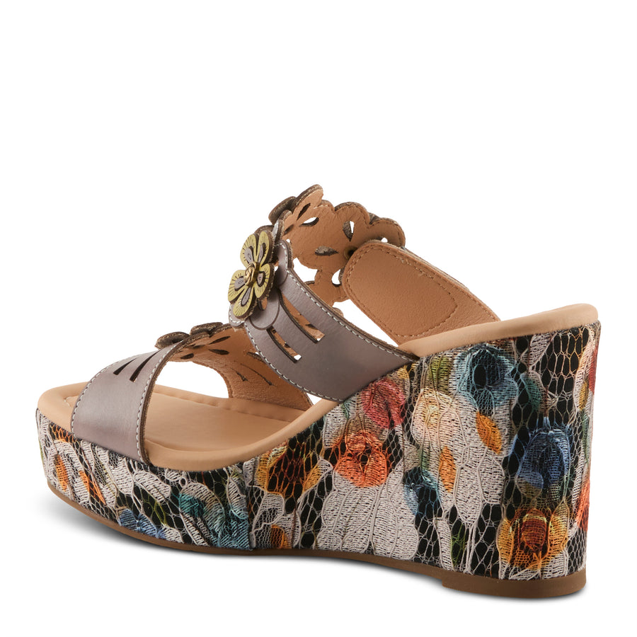 L'Artiste Caprice Platform Sandal Slides