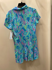 UPF Zip Ruffle Dress