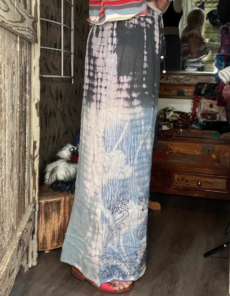 Gauze Palazzo Pants - Robin Boutique-Boutique 