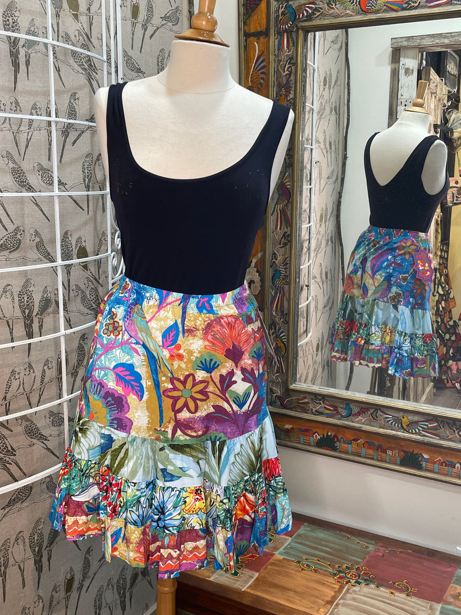 Hattie Skirt in Blue Birds by Jams World