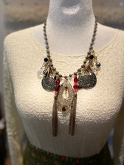 Boho Tassel Necklace by Gina