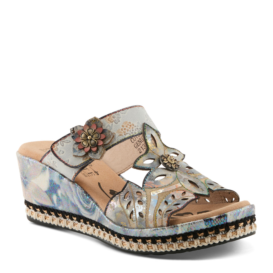 L'Artiste Coverup Sandal Slides Ice Robin Boutique