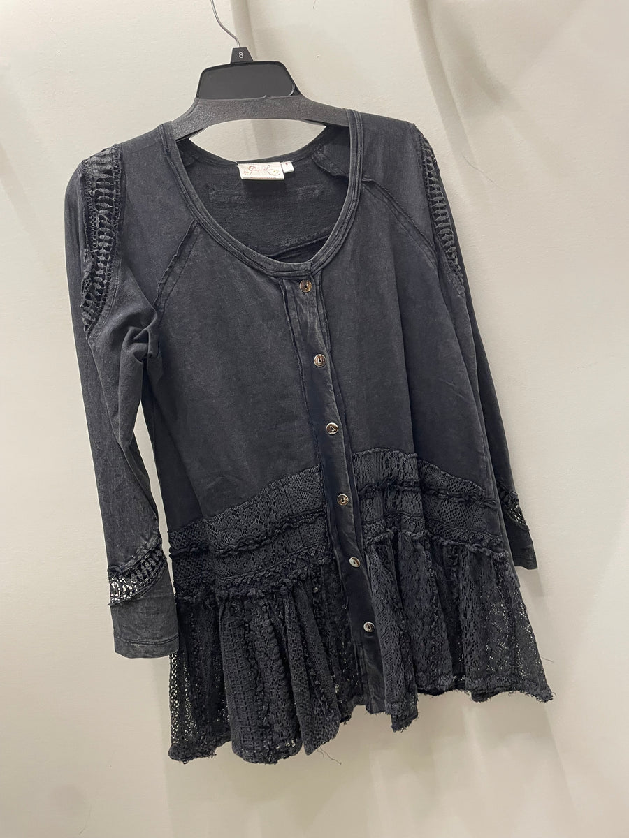 Lace Knit Tunic Dress by The Paper Lace