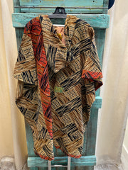 Peace + Love Poncho #202 by Kantha Bae