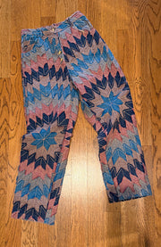 Kaleidoscope Pants in Plum by Paper Lace