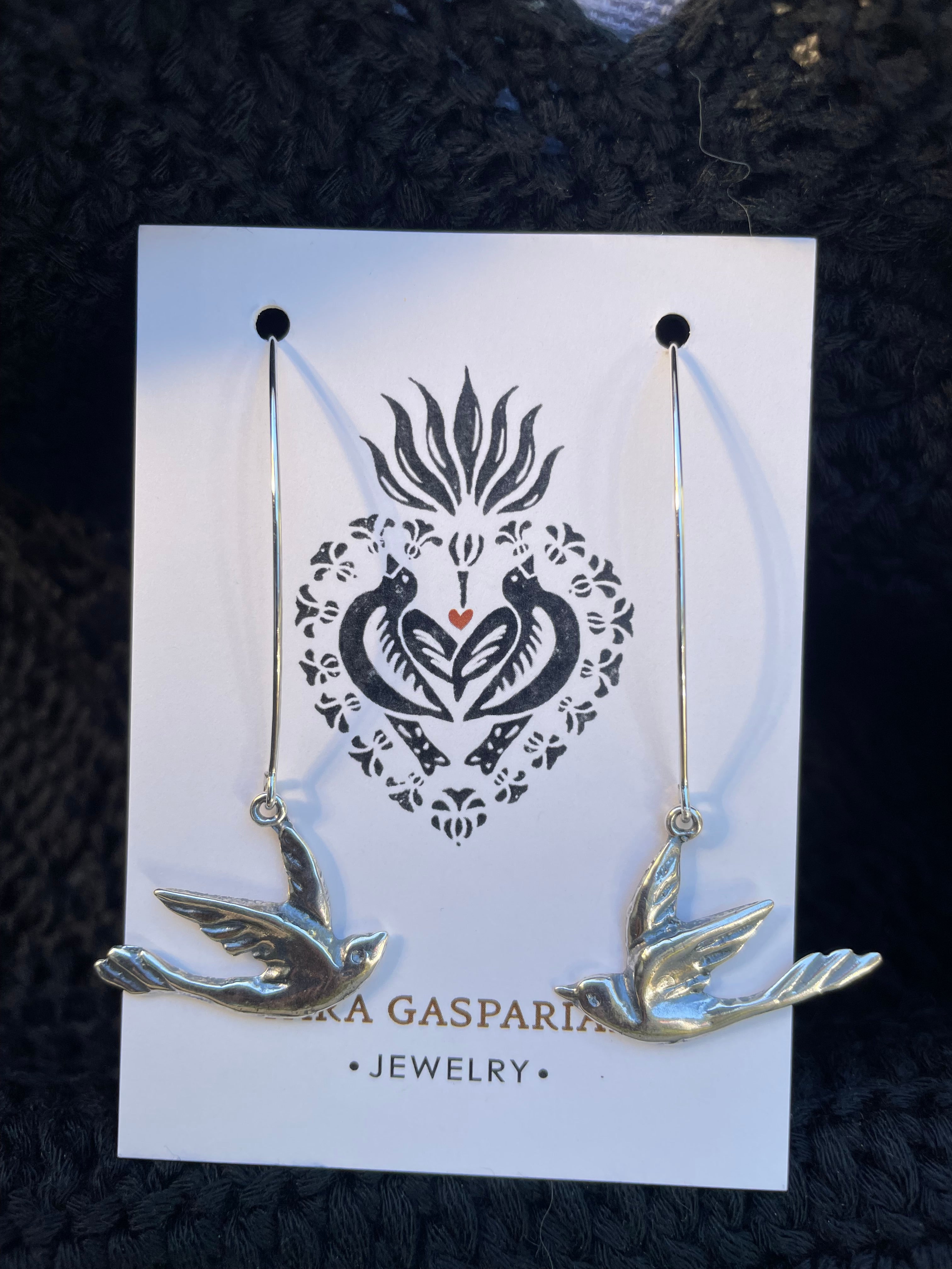 Paloma Earrings by Tara Gasparian