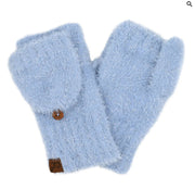 Metallic Eyelash C.C. Beanie Convertible Mittens MTC0118