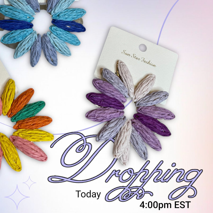 Ratan Feather Earrings