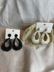 Ratan Tear Drop Earrings