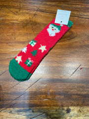 Ultra Soft Chenille Socks in Presents
