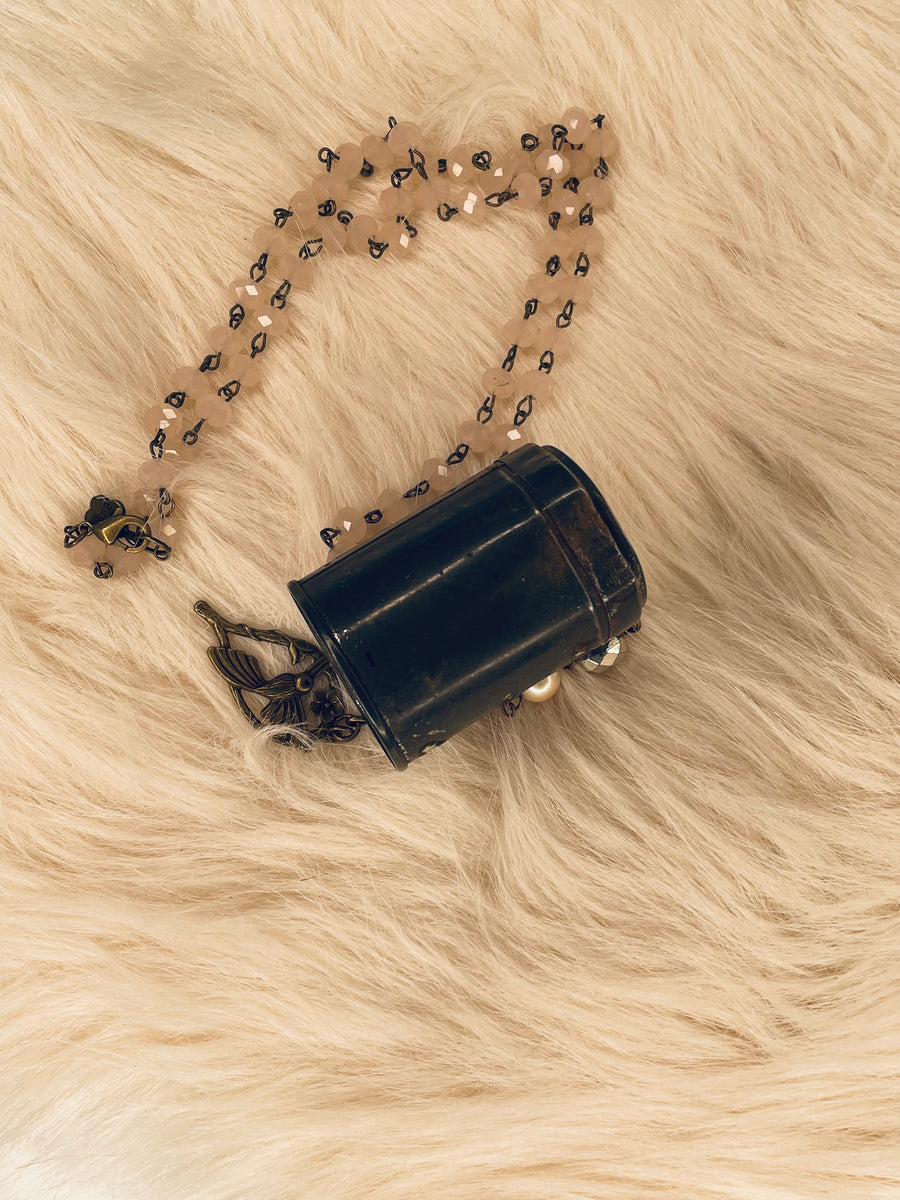 Mild and Sweet Tin Necklace by Gina