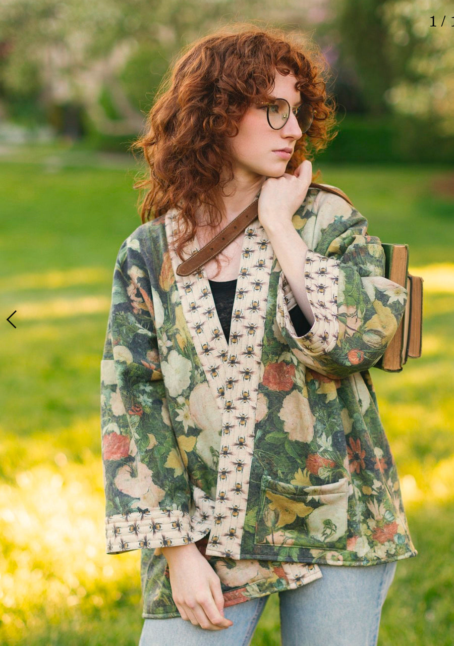 I Dream In Flowers Cottage Cardigan