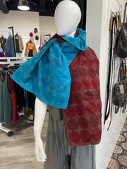 Silk Kantha Scarf #5013 by Robin