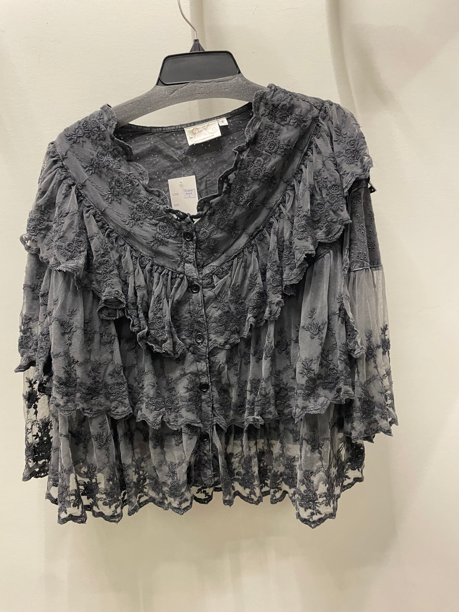 Lacy Dream Button Blouse by The Paper Lace