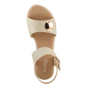 Patrizia Dade-Woven Sandal Heels