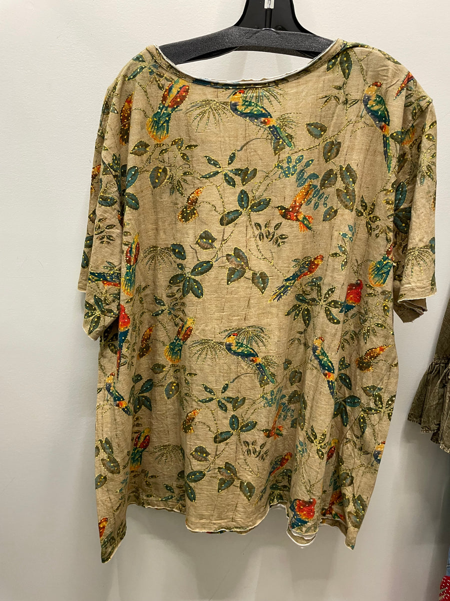 Embellished Hummingbird Tee