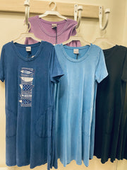 Keep Swimming Tee Shirt Dress by Doodles