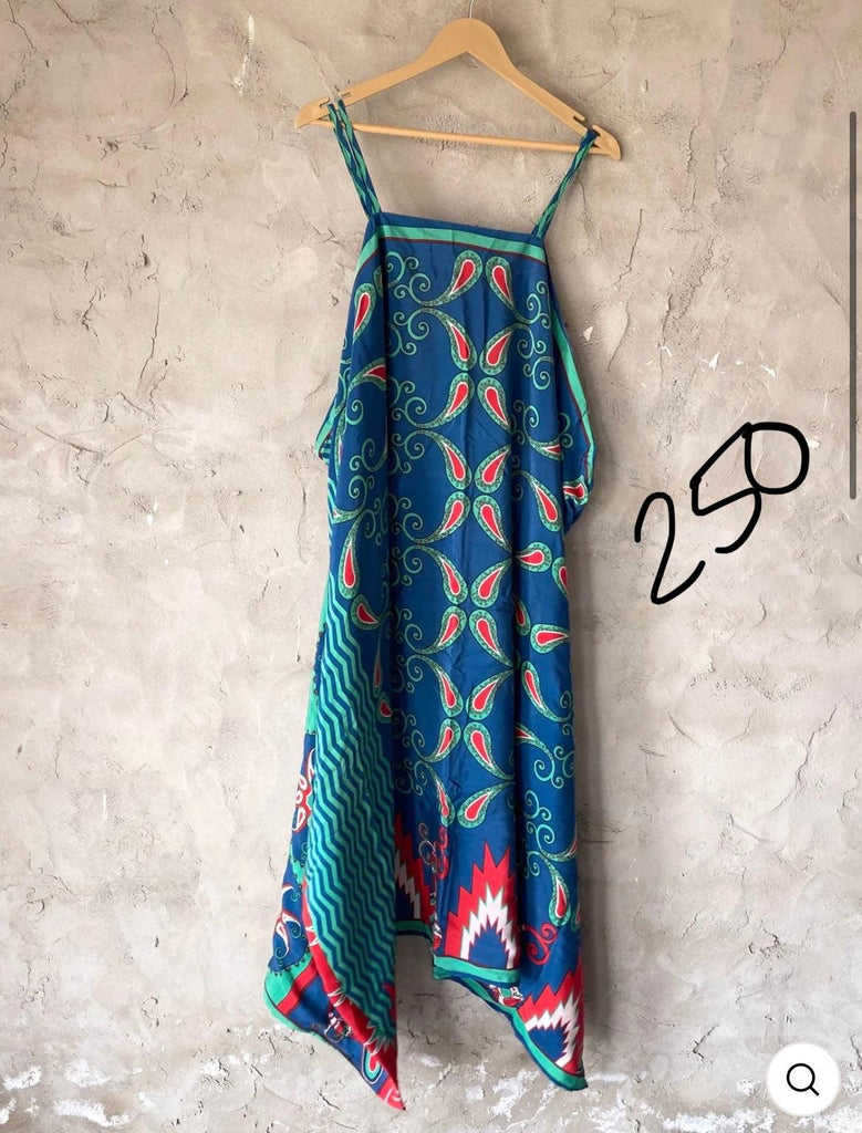 Silk Gonna Shine Maxi Dress by Kantha Bae One Size - Robin Boutique-Boutique 