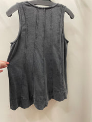 Mineral Wash Long Line Top by Rae Mode