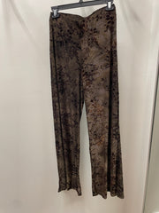 Flocked Velvet Palazzo Pant by Paparazzi