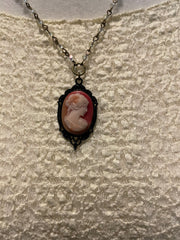 Filagree Cameo Necklace by Gina