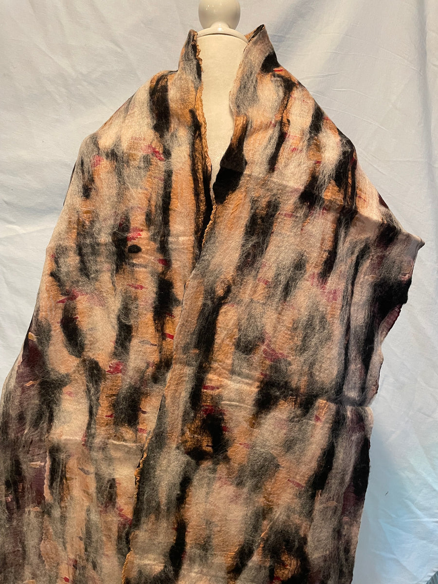 Artisan Felted Wool Scarves