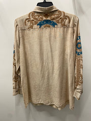 Mandala Denim Blouse by All About Her