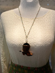 Western Boot Necklace by Gina