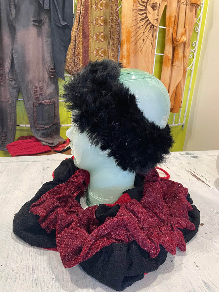 Rabbit Fur Headband - Robin Boutique-Boutique 