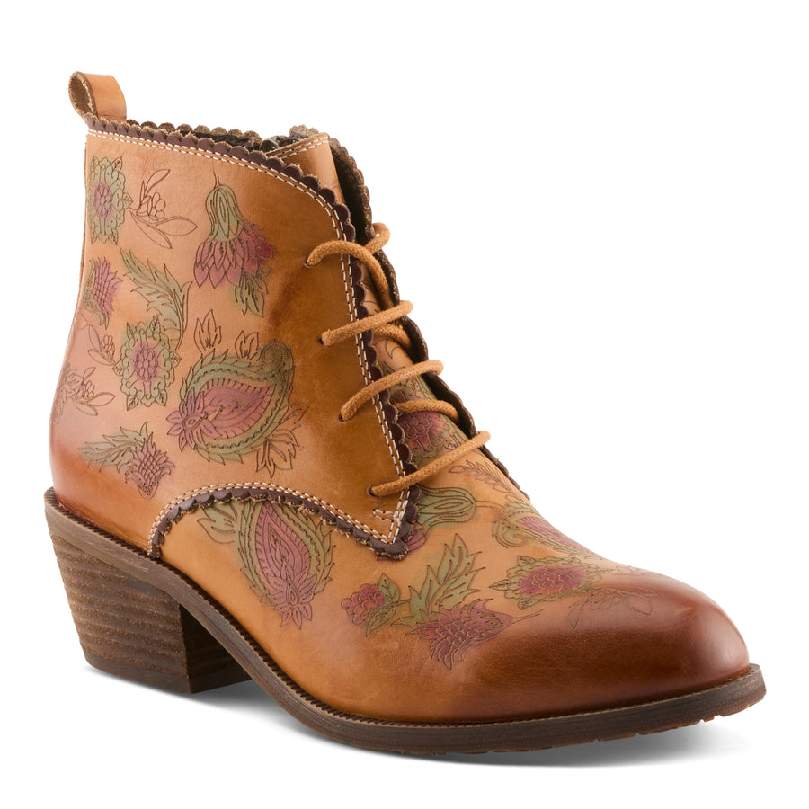 L'Artiste DuJu Laceup Ankle Boots Robin Boutique