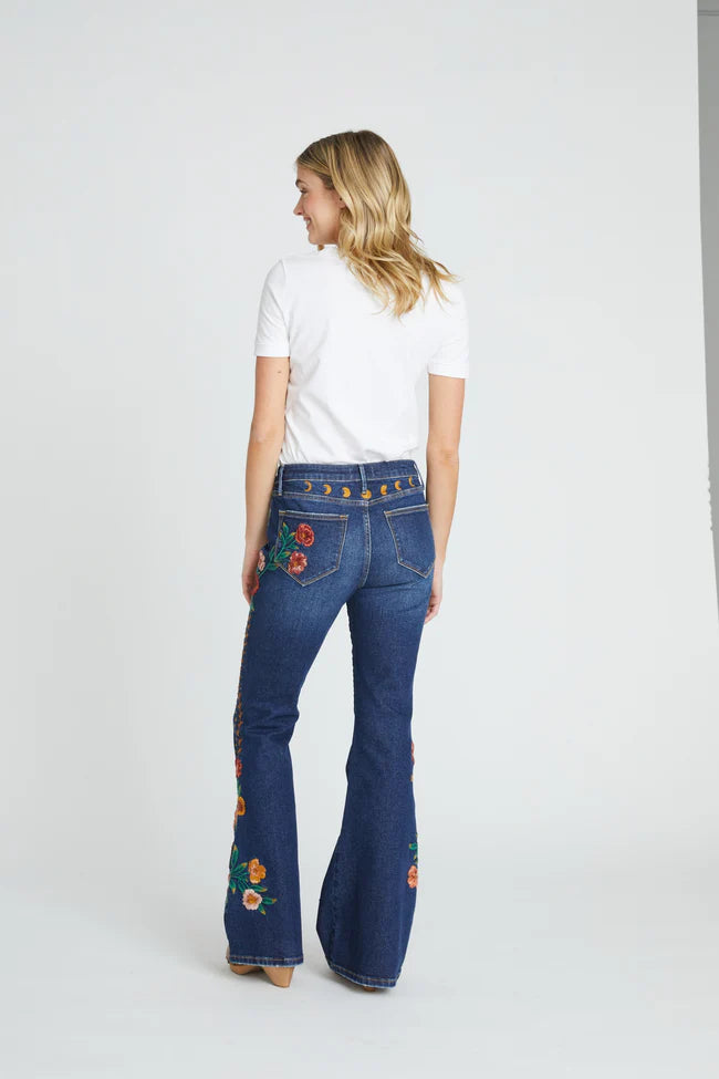 Farrah Hazel Hallucination Jean by Driftwood