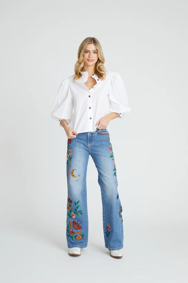 Charlee Hazel Hallucination Jean by Driftwood